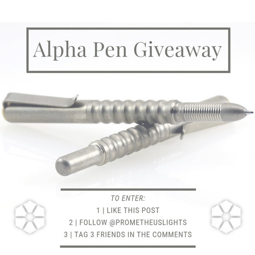 Alpha Pen Giveaway