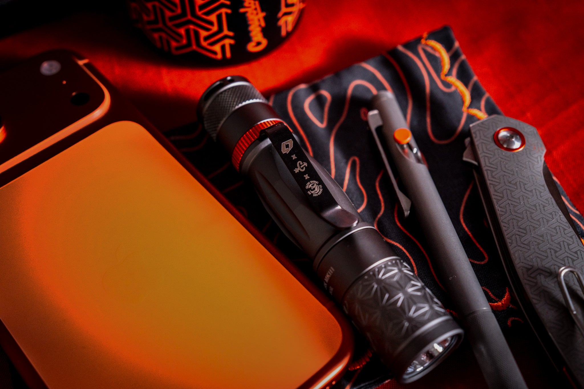 Foursevens x Carryology x Glow Rhino Quark QK16L MKIII Onibi (Tritium Edition)