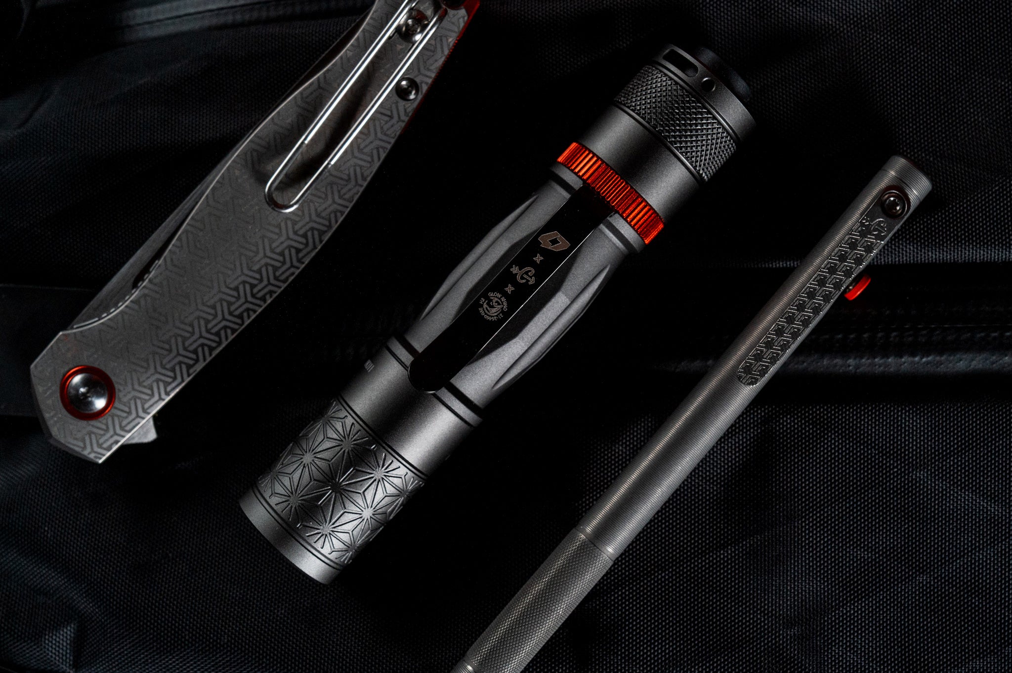 Foursevens x Carryology x Glow Rhino Quark QK16L MKIII Onibi (Tritium Edition)