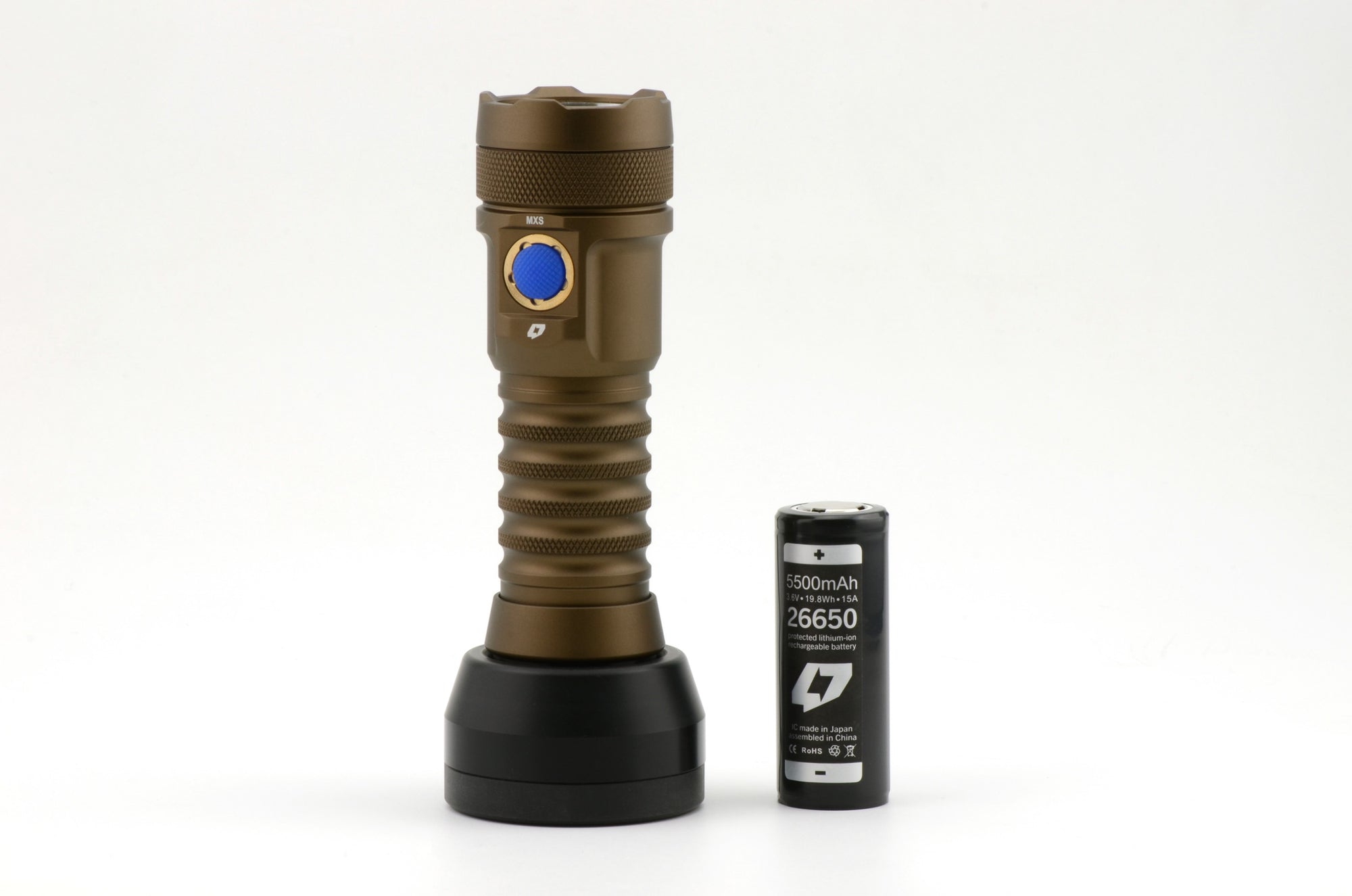 dark star rechargeable flashlight Maelstrom MXS "Standby" – darksucks.com