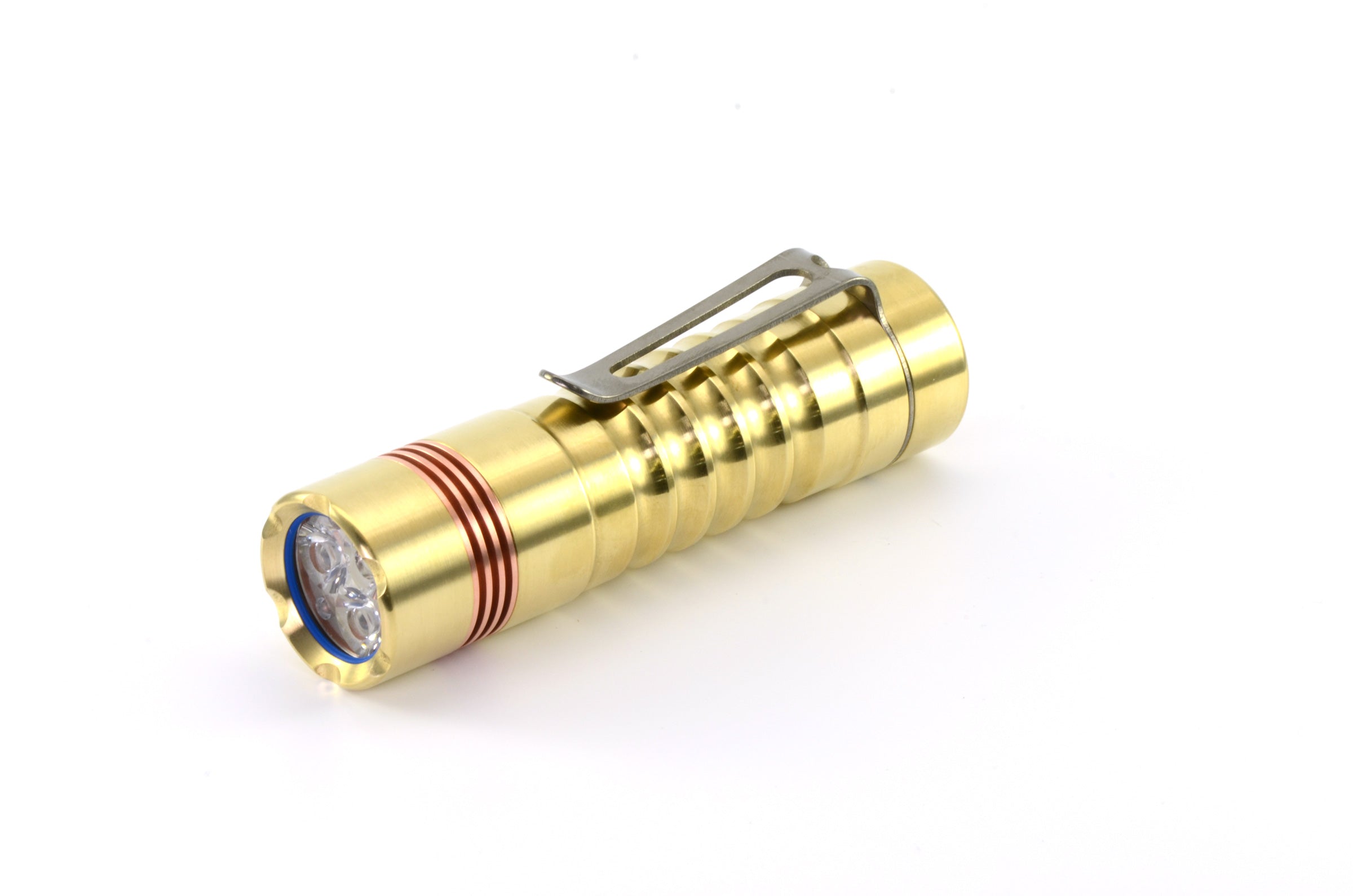 Delta Flashlight (Solid Brass)