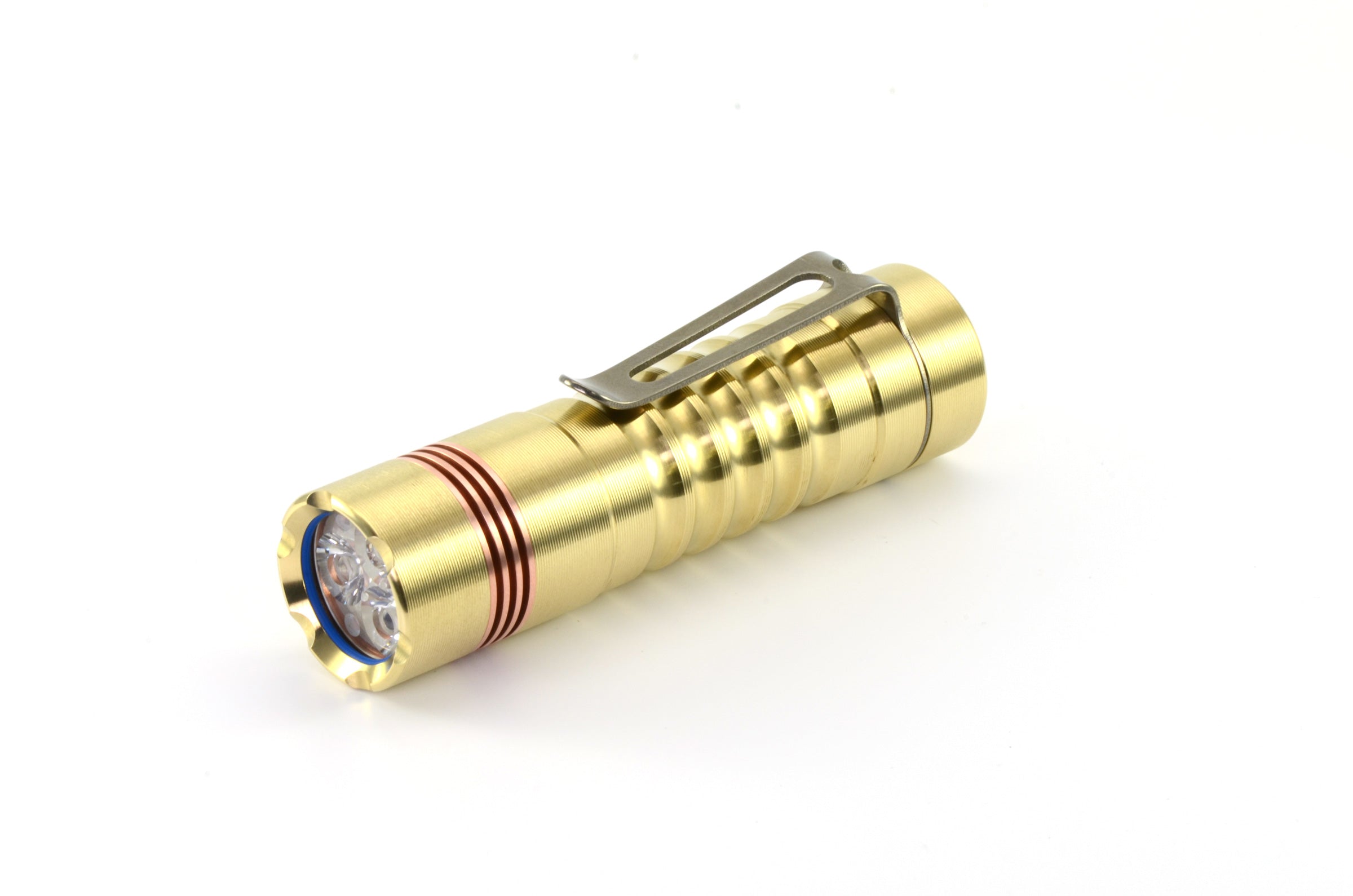 Delta Flashlight (Solid Brass)