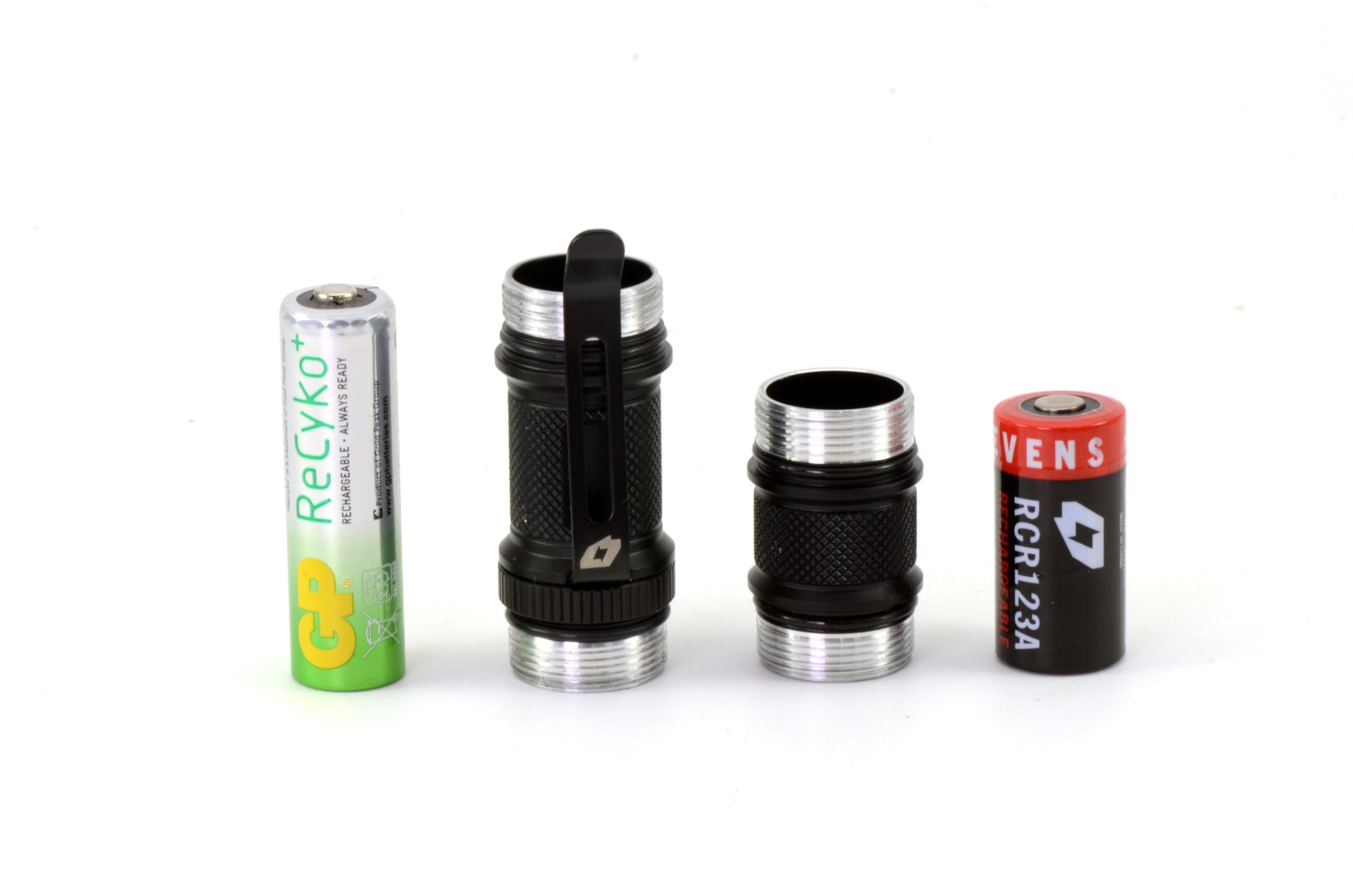 convert flashlight to rechargeable Quark Conversion Bodies – darksucks.com
